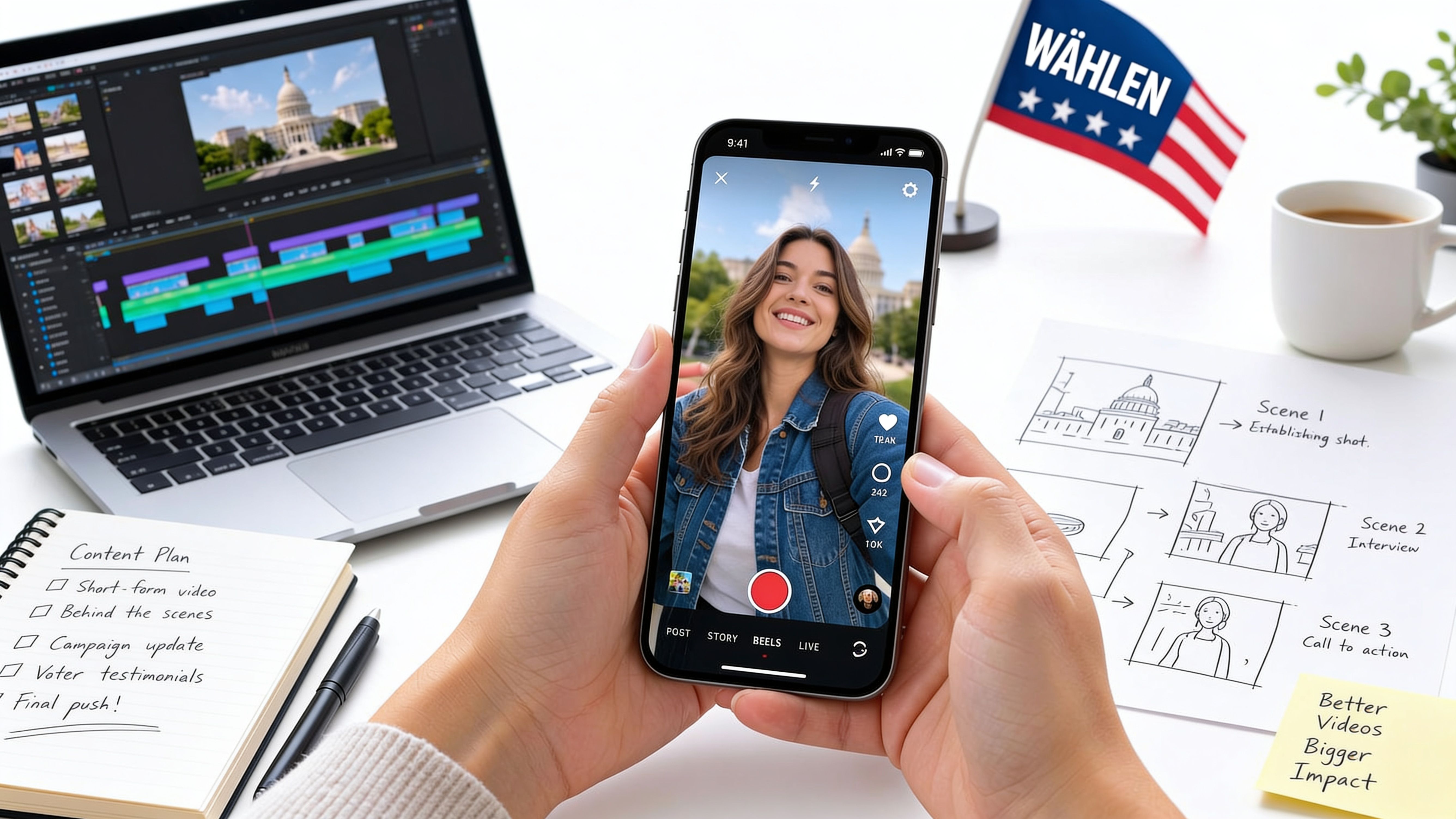 Instagram Reels erstellen für die politische Kommunikation