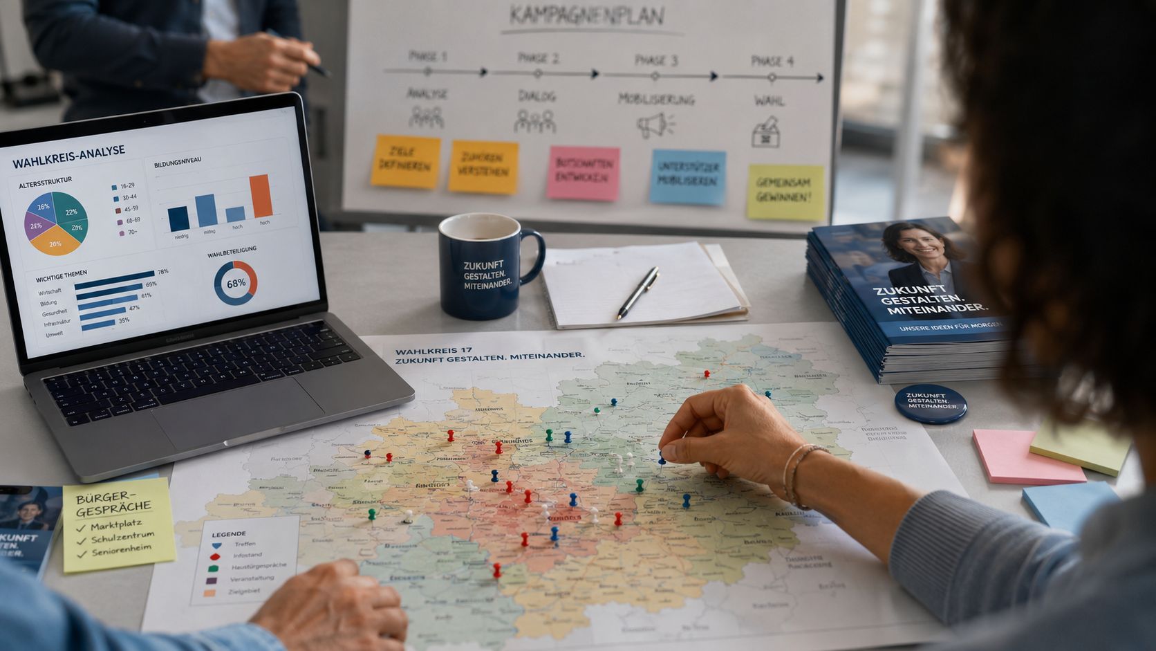 Politisches Marketing: Strategische Wahlkampfkommunikation