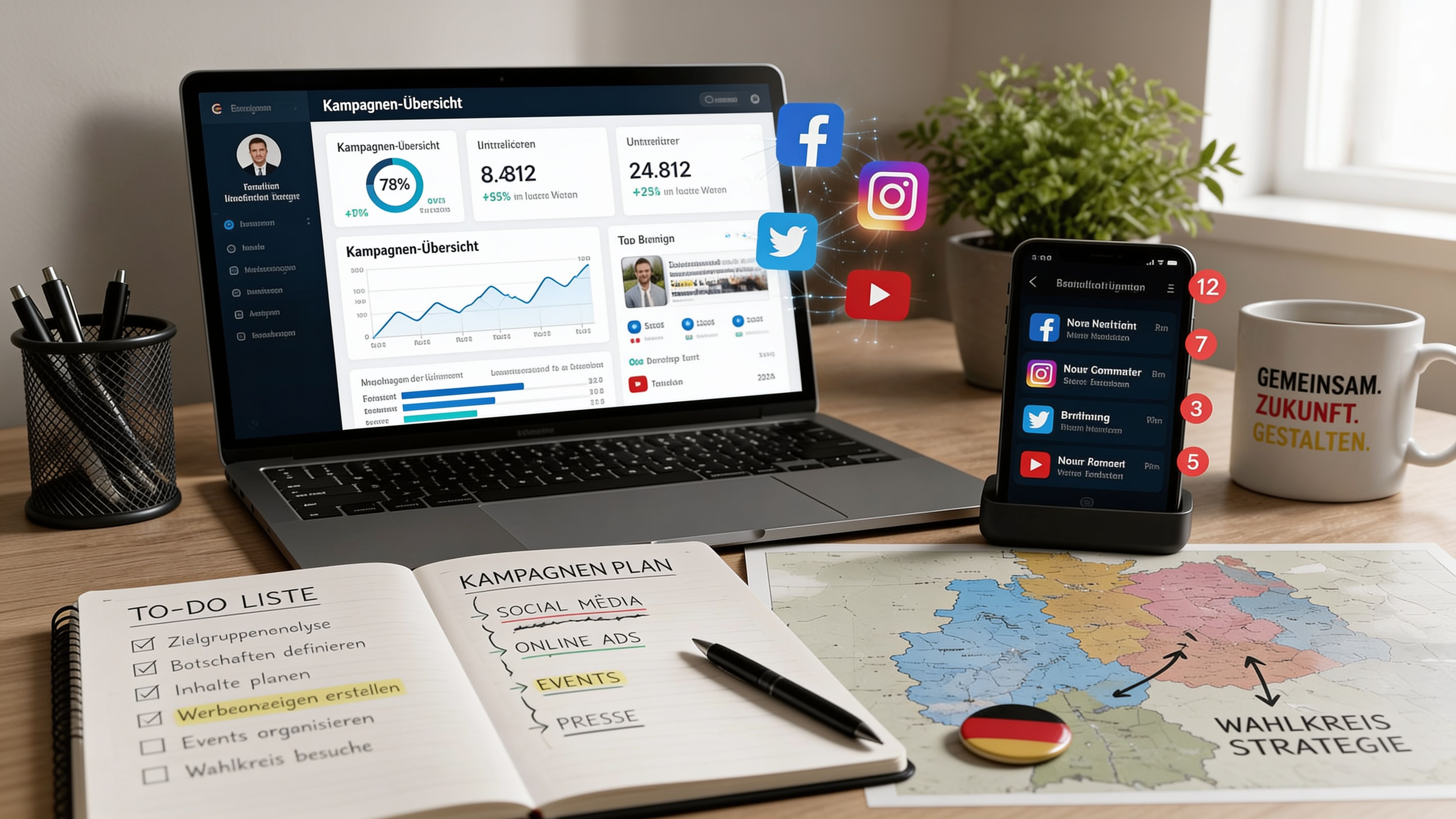Wahlkampf Social Media: Strategien für digitale Sichtbarkeit