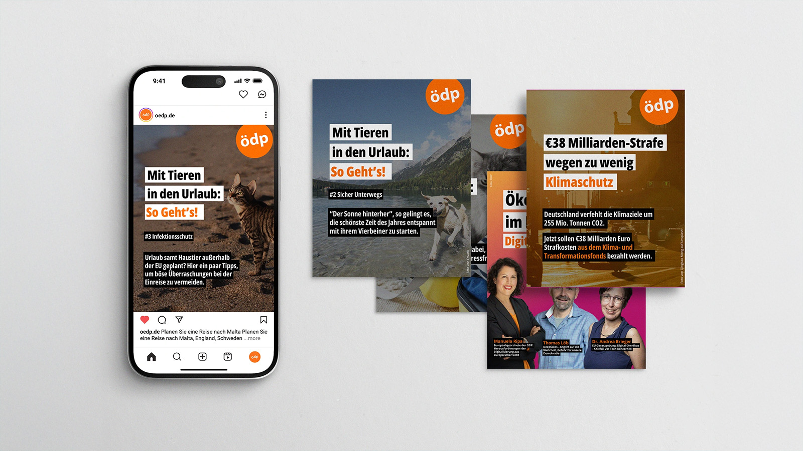 Kleine Partei, kontinuierliche Präsenz.
