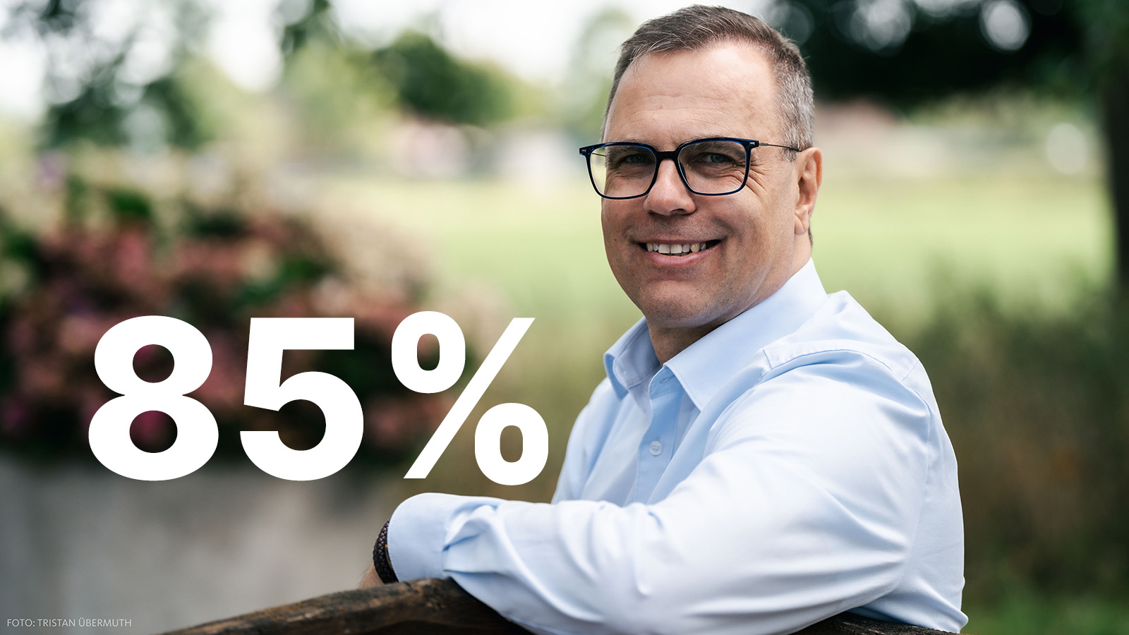 Bürgermeister von Hinte im ersten Wahlgang.