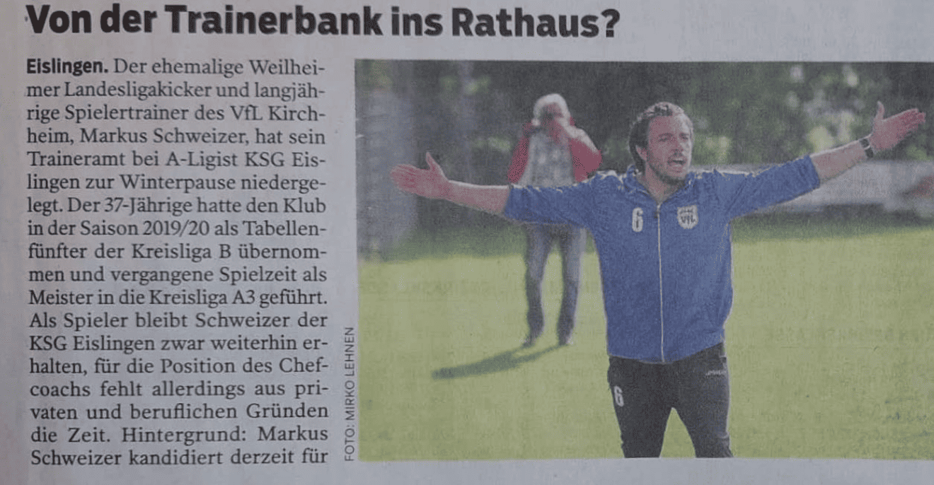 Markus Schweizer ist vielfältig engagiert.
