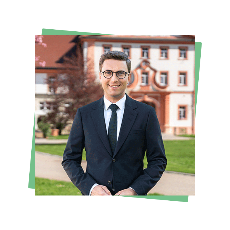 Der alte und neue Bürgermeister: Adrian Probst