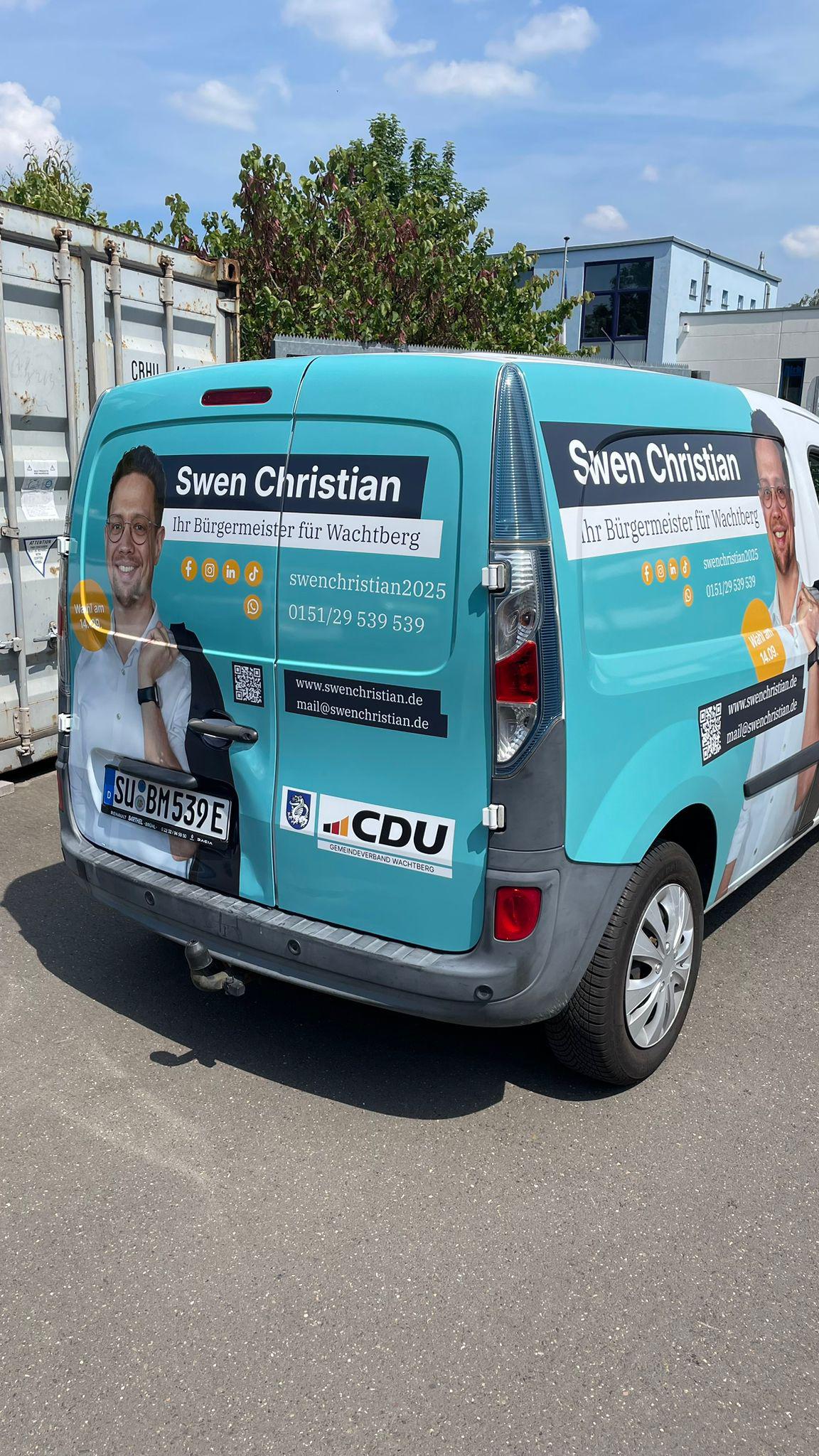 Die Autobeklebung wickelte creategy ganzheitlich ab