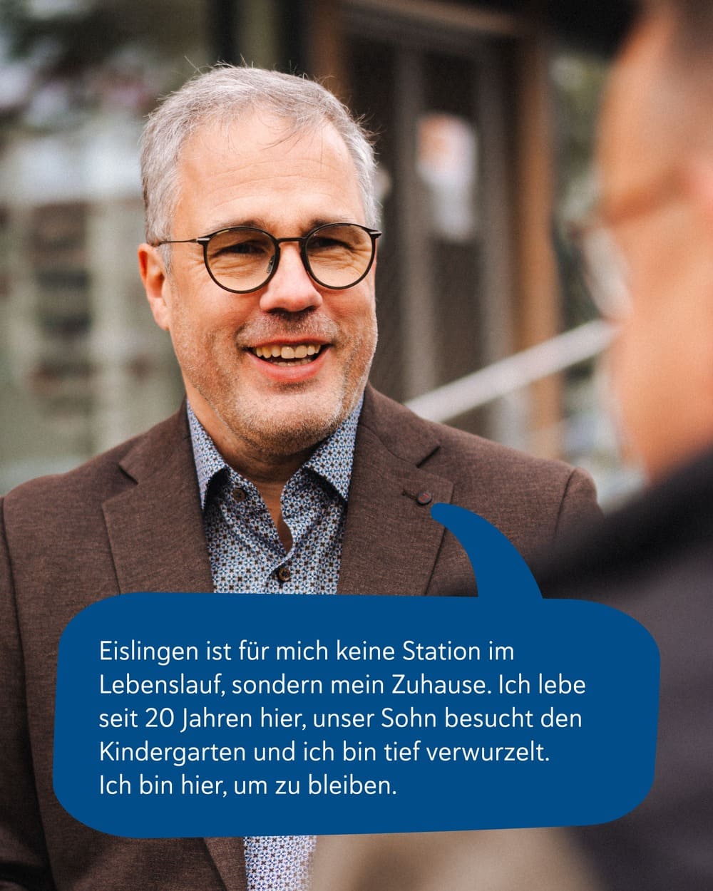 Oliver Marzian positioniert sich
