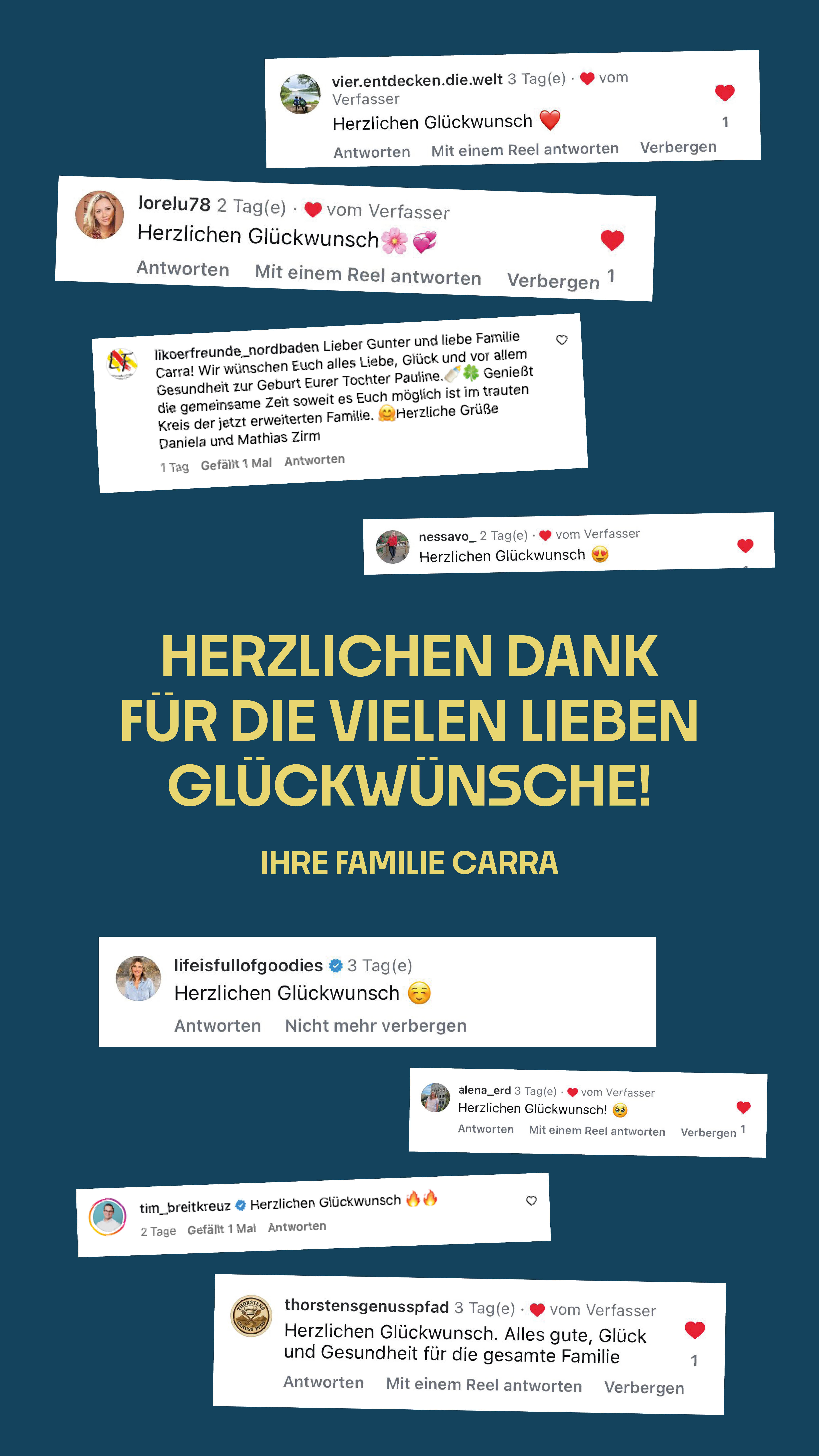Auch wenn die Geburt des Kindes in den Wahlkampf fällt...