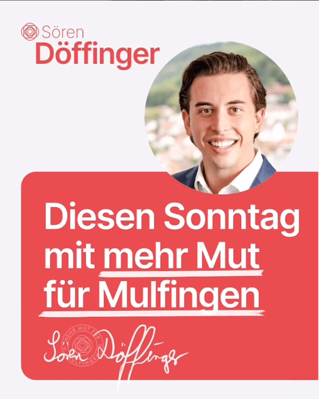 Strategische Beratung im Wahlkampf von Sören Döffinger.