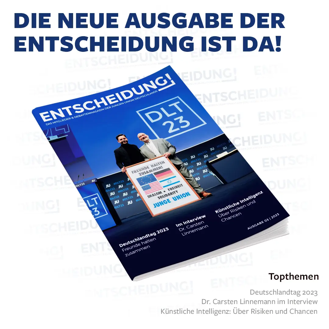 Der Relaunch des Mitgliedermagazins Entscheidung, mit neuer Homepage und crossmedialer Verknüpfung.