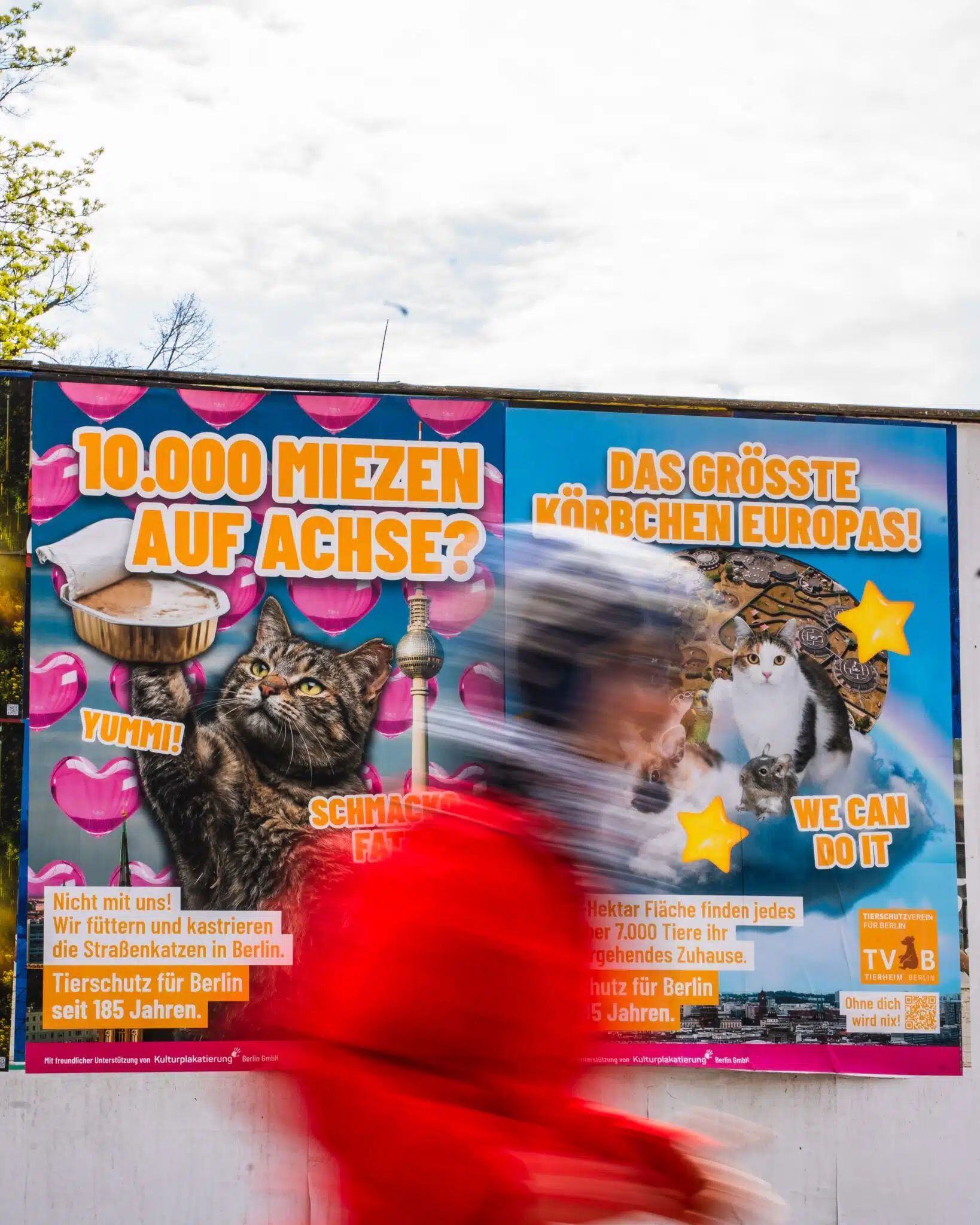 Unübersehbar im Stadtbild