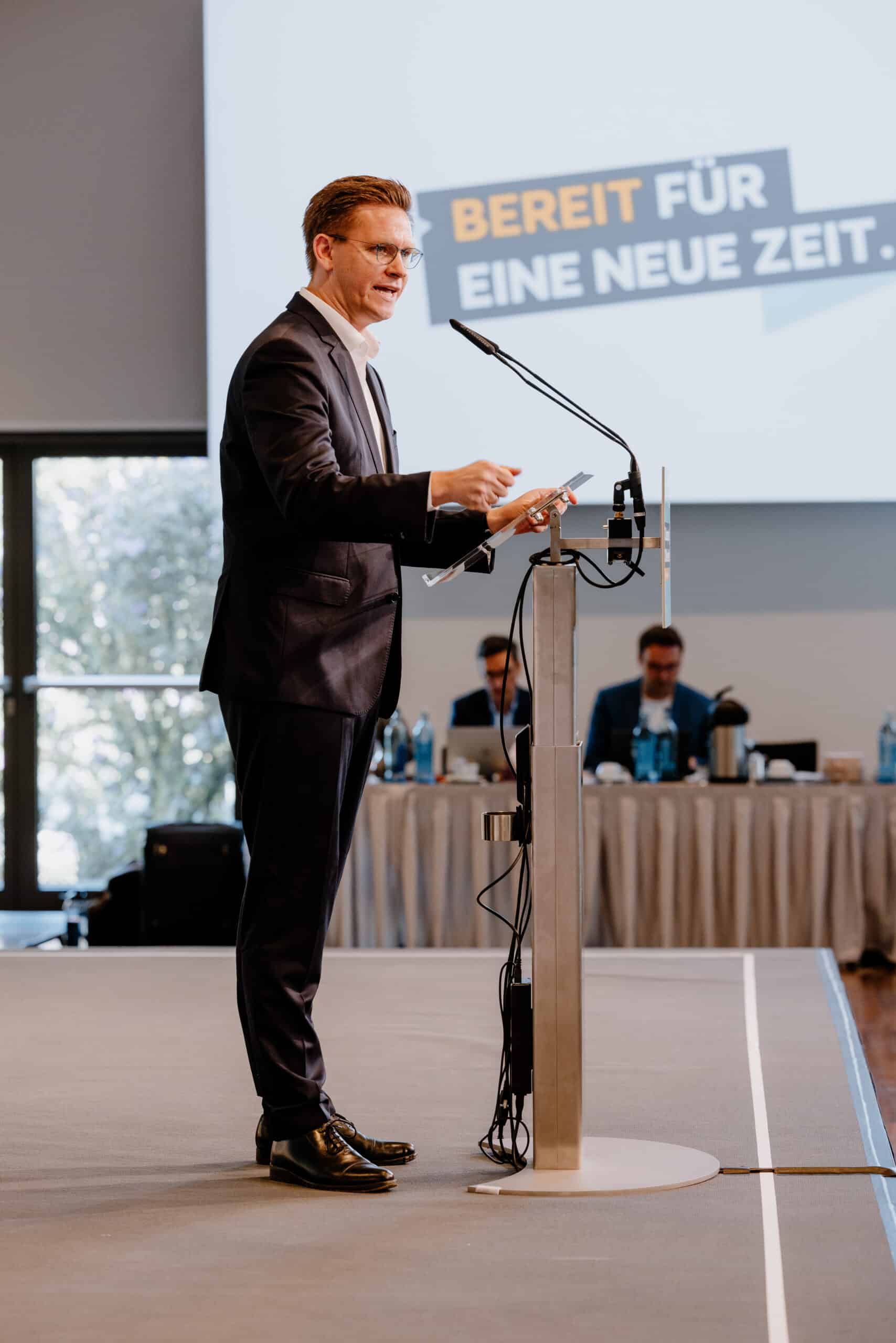 Der neue Generalsekretär Johannes Steininger MdB