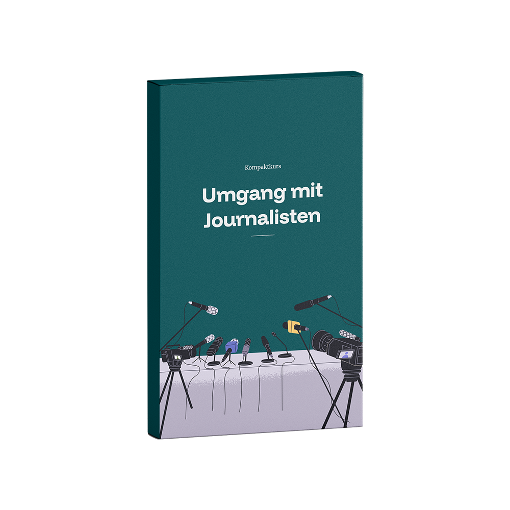 Kompaktkurs: Umgang mit Journalistinnen und Journalisten