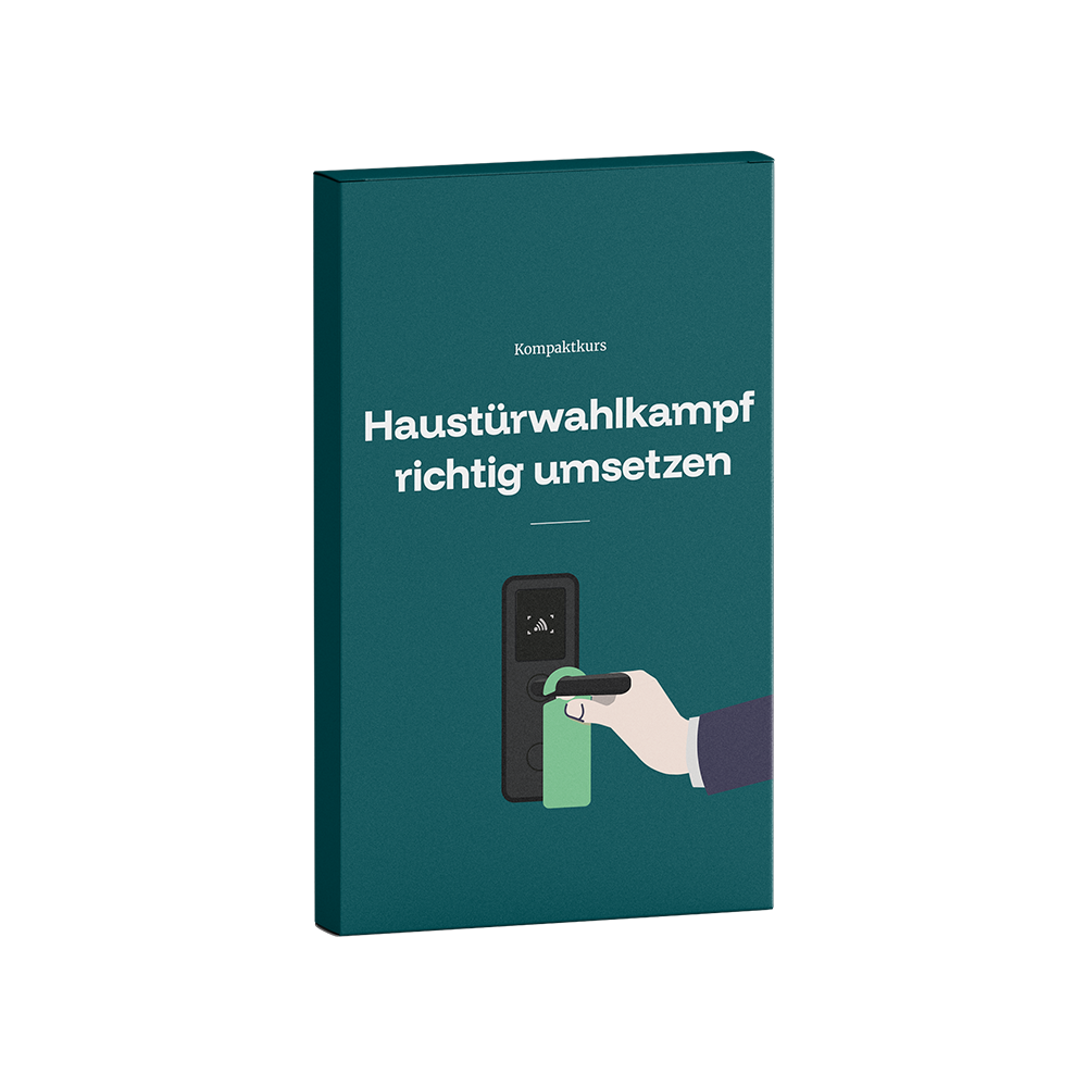 Kompaktkurs: Haustürwahlkampf richtig umsetzen